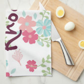 Linge De Cuisine Jolie impression florale (Quart Plié)