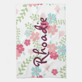 Linge De Cuisine Jolie impression florale (Vertical)