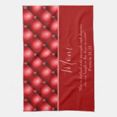 Linge De Cuisine Jolie maman rouge (Vertical)