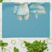 Linge De Cuisine Jolie Ours et Noël (Plié)