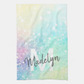 Linge De Cuisine Jolie Parties scintillant Holographique Iridescent (Vertical)