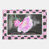 Linge De Cuisine Jolie rose Roses (Horizontal)