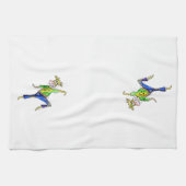 Linge De Cuisine Jolie vache dansante Whimsical (Horizontal)