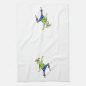 Linge De Cuisine Jolie vache dansante Whimsical (Vertical)