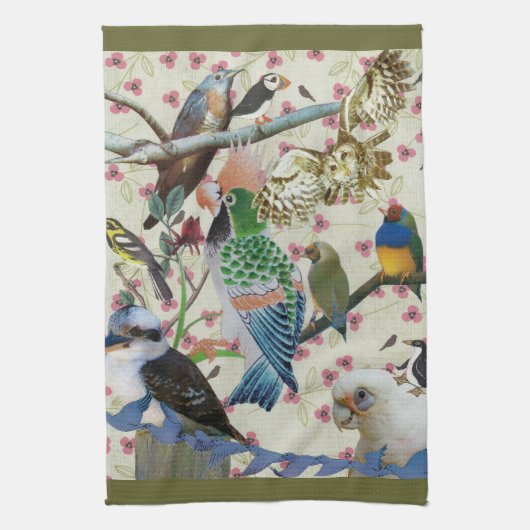 Linge De Cuisine Jolies birdies (Vertical)