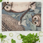 Linge De Cuisine Jolies Chouettes (Plié)