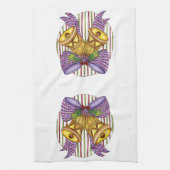 Linge De Cuisine Jolies cloches de jingle de Noël avec ruban et bow (Vertical)