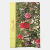 Linge De Cuisine Jolies fleurs (Vertical)