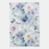 Linge De Cuisine Jolies fleurs lavande blanche violette (Vertical)