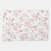 Linge De Cuisine Jolies Fleurs Roses (Horizontal)