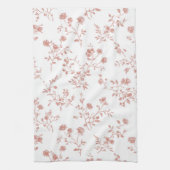 Linge De Cuisine Jolies Fleurs Roses (Vertical)