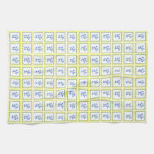 Linge De Cuisine Jolies Jacinthes (Horizontal)