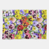 Linge De Cuisine Jolies Pansies (Horizontal)