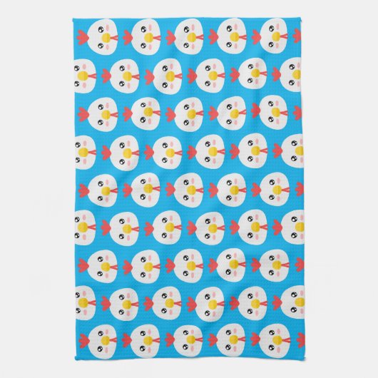 Linge De Cuisine Jolis Poulets (Vertical)