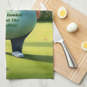 Linge De Cuisine Jolly Lawn Bowler Man, (Quart Plié)