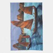 Linge De Cuisine Joncs Dans La Baie Dragon Descendante (Vertical)