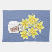 Linge De Cuisine Jonquilles de ressort (Horizontal)