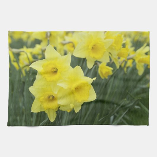 Linge De Cuisine Jonquilles RF) (Horizontal)