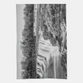 Linge De Cuisine Joplin Grand Falls Aperçu Niveaux de gris (Vertical)