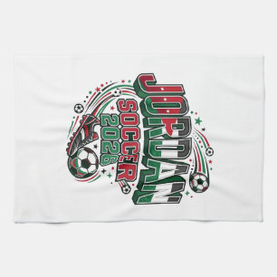 Linge De Cuisine Jordan Football 2026 Football Gras Typographie de
