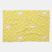 Linge De Cuisine Jote Jaune Poussins de Pâques OEufs Motif (Horizontal)