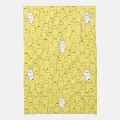 Linge De Cuisine Jote Jaune Poussins de Pâques OEufs Motif (Vertical)
