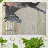 Linge De Cuisine Jouer au cheval (Plié)