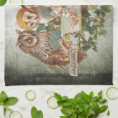 Linge De Cuisine Jouer aux hiboux (Plié)