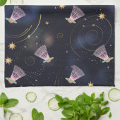 Linge De Cuisine Joueur Badminton Shuttlecock Space Shutt été (Plié)