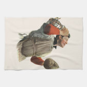 Linge De Cuisine Joueur De Baseball vintage, Chercher (Horizontal)