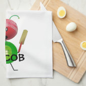 Linge De Cuisine Joueur de cricket (Quart Plié)