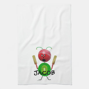 Linge De Cuisine Joueur de cricket
