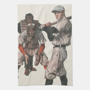 Linge De Cuisine Joueurs De Baseball vintages