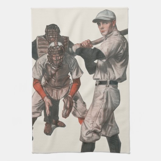 Linge De Cuisine Joueurs De Baseball vintages (Vertical)
