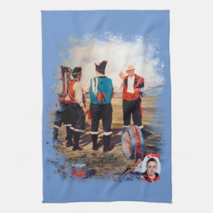 Linge De Cuisine Joueurs de cornemuse/Gaiteiros/Pipers