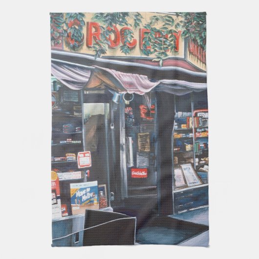 Linge De Cuisine Jour d'aujourd'hui Regarder un passé paisible (Vertical)