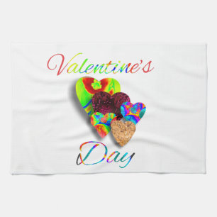 Linge De Cuisine Jour de la Saint Valentin