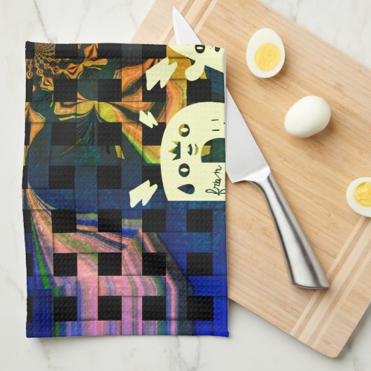 Linge De Cuisine Jour de Nice (Quart Plié)