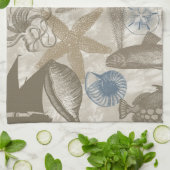 Linge De Cuisine Jour de plage (Plié)