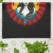 Linge De Cuisine Jour des morts de La Muerta (Plié)