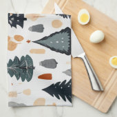 Linge De Cuisine Jour festif de Noël fabuleux Motif (Quart Plié)