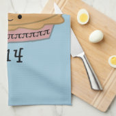 Linge De Cuisine Jour heureux mignon de pi ! (Quart Plié)