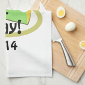 Linge De Cuisine Jour Pi Joyeux (Quart Plié)