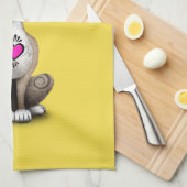 Linge De Cuisine Jour rose du chiwawa mort (Quart Plié)