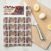 Linge De Cuisine Journal de matin (Quart Plié)