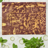 Linge De Cuisine Journal Rock American Indian Utah (Plié)