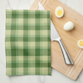 Linge De Cuisine Journée de la Saint Patrick à Plaid Vert (Quart Plié)