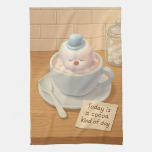 Linge De Cuisine Journée du chocolat chaud : Art de la guimauve Bic