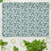 Linge De Cuisine Jours de houx joyeux motif de houx (Plié)