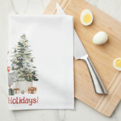 Linge De Cuisine Jours festifs festive mignon canard (Quart Plié)